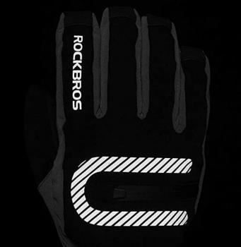 Preview: ROCKBROS | Handschuhe – Frühling / Herbst, Winddicht, Touchscreen, Vollfinger für Outdoor-Sportarten